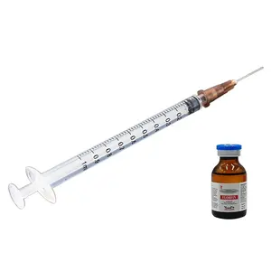 Veterinary Injection gun Strap needle 1ml High quality individually packaged syringe for pet vaccination
