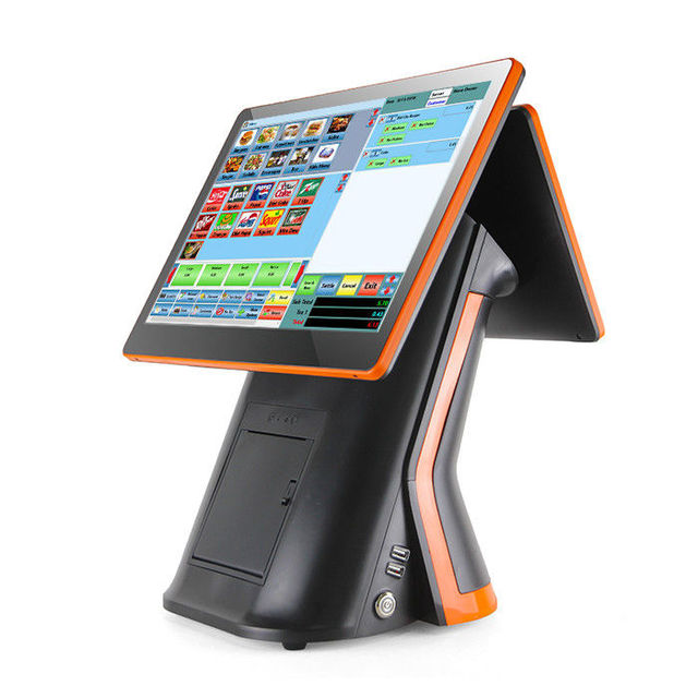 15.6 Inch Touch Screen Kiosk Supermarket Shelf Advertising POS