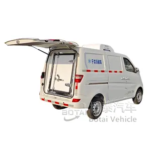 Bread Refrigerated Truck Electric Van Cargo Small Bread Refrigerated Truck 1-2 Tons Ice Cream Transport Truck Urban Delivery