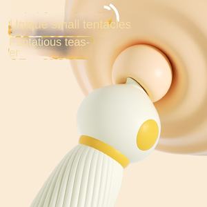 Leyueスーパーマン楽しい小道具強いショックミュートセカンドタイAVスティック女性用バイブレーター大人用 - Product Image 1