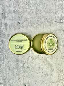 Baume apaisant anti-démangeaisons à base de plantain et de jewelweed, crème de soulagement pour les piqûres d'insectes et les éruptions cutanées en extérieur - Product Image 6