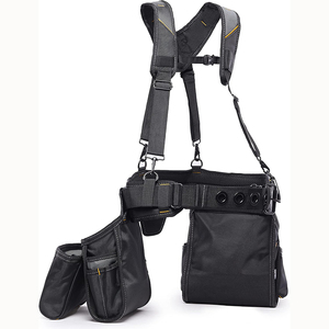 Free sample <b>Tool</b> <b>Belt</b> for Men, 26 Pockets Heavy Duty <b>Tool</b> Pouch, Magnet Holster Nail Utility Toolbelt Detachable Adjustable - Product Image 2