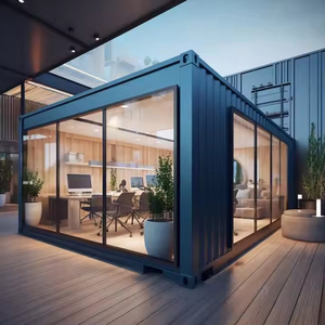 Prefab xách tay phẳng gói tiêu chuẩn Úc 40ft sang trọng <span class=keywords><strong>Prebuilt</strong></span> từ Trung Quốc 800 sqft nhà thương mại <span class=keywords><strong>container</strong></span> - Product Image 5