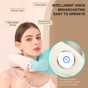 Almohada Masajeadora Cervical Inteligente Shiatsu con Calor y Luz Roja para Cuello y Hombros, Dispositivo de Masaje por Amasamiento ST-331 - Product Image 2