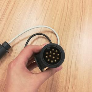 <span class=keywords><strong>7</strong></span> <span class=keywords><strong>broches</strong></span> à <span class=keywords><strong>13</strong></span> <span class=keywords><strong>broches</strong></span> double tête prise de remorquage prise de remorque câble <span class=keywords><strong>adaptateur</strong></span> étanche cordon pour camion <span class=keywords><strong>caravane</strong></span> - Product Image 6