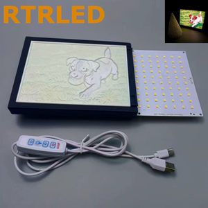 Placa de Retroiluminación LED USB Compatible con Impresora 3D Bambu Lab AMS, Accesorio de Repuesto para Creación de Lámparas Nocturnas DIY - Product Image 1