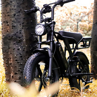Vélo électrique 48v 15ah 20ah 25km/h 750w 20 pouces avec pneus larges, vélo électrique 750w, vélo électrique en acier, Fatbike adulte, entrepôt européen OEM