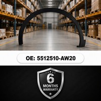 Protection de passage de roue avant gauche pour Changan CS55PLUS, référence OE 5512510-AW20, résistante aux rayures, pièce de rechange