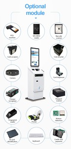 Crtly tự dịch vụ xếp hàng paiement kiểm tra đầu đọc tiền gửi kiosk tự động thanh toán hóa đơn tiền mặt máy trao đổi tiền tệ - Product Image 5