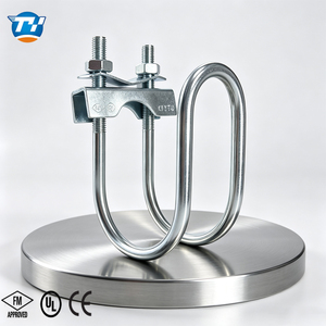 Serre-tuyau rapide UTT13 en acier au carbone pour applications sismiques, adapté aux conduites en acier soudées pour sprinklers conformes à la norme GB T3091 - Product Image 2