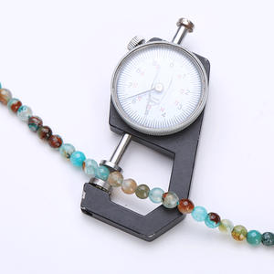 ขายส่งลูกปัดพลอย 2041 เม็ด พลอยธรรมชาติ AGATE JADE CAT EYE JADE สีโรสเกรย์ ขัดเงา แกะสลัก แฟนซี รับรองโดย GIA - Product Image 6