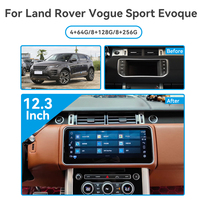 Pantalla Táctil de 12.3'' para Land Rover Vogue/Sport/Evoque, Reproductor Multimedia con Navegación GPS Android, Radio para Auto, DSP OEM