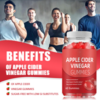 Mince 60PCS Wellgard Free Soul avec la Mère Organique Sans Gluten Goli Mère 1000mg Keto Ventre Plat Vinaigre De Cidre De Pomme Gummies