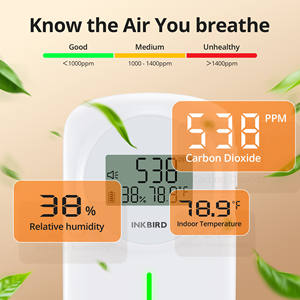 Monitor de CO2 INKBIRD, monitor de calidad del aire interior, monitor de aplicación, detector de dióxido de carbono - Product Image 2