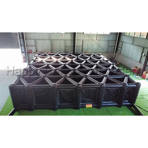 Jeux gonflables de structure de labyrinthe de laser de PVC de qualité marchande jeux gonflables de parc d'attractions <span class=keywords><strong>location</strong></span> extérieure de partie avec le ventilateur - Product Image 3