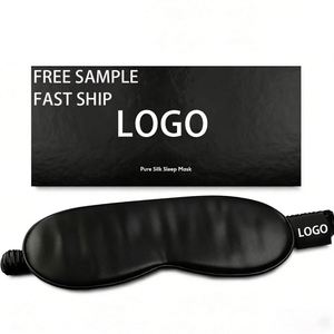 Custom Logo Pure Silk <b>Sleep</b> Natural Super Soft Padding Mulberry Eye Mask for Sleeping <b>Light</b> Blocking Travel - Product Image 1