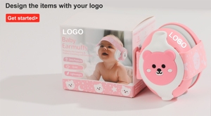 Protectores Auditivos para Bebés con Cancelación de Ruido y Logotipo Personalizado, Productos de Seguridad para Bebés, Orejeras para Bebés - Product Image 6
