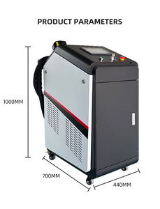 Máquina de Limpieza Láser de Pulso Bibo 200w 300w 500w, Limpiador Láser Portátil, Eliminación de Pintura, Aceite y Óxido, Máquina de Limpieza Láser de Fibra 300w - Product Image 2
