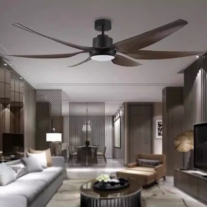 Ventilador de luz LED de estilo nórdico con control remoto, ventilador de techo de hierro americano, luz para sala de estar, restaurante, estudio, accesorios de iluminación para el hogar - Product Image 4