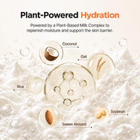 Lait Nettoyant Coréen Pur Soja Niacinamide Eau de Riz Éclaircissant Minimiseur de Pores pour une Peau de Verre