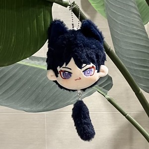 10cm Tighnari Venti Xiao Tartaglia Wanderer Kawaii gatto orecchio Cos fabbrica Anime a buon mercato bambola di peluche giocattolo ciondolo <span class=keywords><strong>gioco</strong></span> - Product Image 4