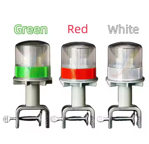 Luce solare solare a Led lampeggiante a cono di traffico - Product Image 1