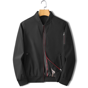 Chaquetas nuevas de primavera y otoño para hombres y para hombres de mediana edad, chaquetas casuales sin capucha, holgadas, modernas, versátiles y cómodas. - Product Image 4