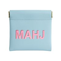 Sacs à dés de Mahjong prêts à être expédiés en cuir végétalien, pochette compressible pour dés, mini porte-monnaie pour jetons de Mahjong, idéal pour les jeux de société, les fêtes et les voyages
