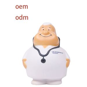 Jouet anti-stress à presser en PU, Docteur Mr Unisexe, pour les enfants de 5 à 7 ans, marque Sezhicai - Product Image 1