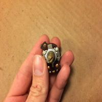 Nouveau Potentiomètre Audio Vintage 1960 CTS 500k ohm 1/4" pour Guitare avec Interrupteur à Pression, Stock Original Prêt à l'emploi