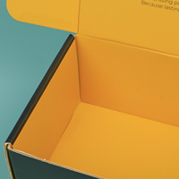 Caja de Regalo Plegable de Cartón Corrugado de Lujo con Logotipo Personalizado, Materiales Reciclados, Forro de Esponja, Impresión Digital UV con Estampado en Caliente, Biodegradable