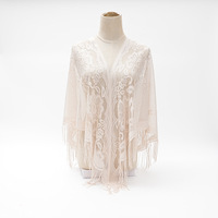 Châle carré en dentelle Bawal pour femme, en polyester, protection solaire, accessoire pour le quotidien, les voyages et les fêtes