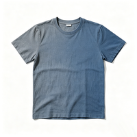 T-shirt personnalisé Kornit DTG pour homme, imprimé punk, effet vieilli, lavage vintage, coton épais, service OEM personnalisé, fabrication en usine