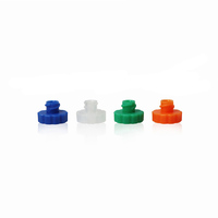 Inyector de aguja de dispensación tapón de sellado de almacenamiento Mini Luer Lock jeringa consejos de la cabeza