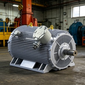 Motor de Inducción Trifásico Síncrono de Imán Permanente de Bajo Ruido, 3000W, Frecuencia Variable - Product Image 3