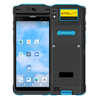 Android 13 Ordinateur mobile à écran de 5.5 pouces 2D Wi-Fi BT5.0 4G LTE Dual SIM Organisateur de données PDA robuste Scanner de codes à barres Android Pda