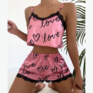 Pijama Feminino de Duas Peças Estampado Conjunto de Dormir - Product Image 3