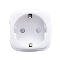 ESPHome-enchufe inteligente ESP8266, toma de corriente con Wifi de 16A, estándar de la UE, control de potencia energético, compatible con Alexa y Google