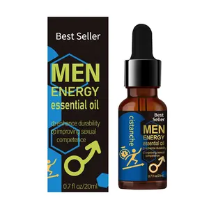 Venta caliente Sexual Mejora Erectiong Crema Penisgrowth Aceite Pene más grueso Aceite esencial de Masaje energético