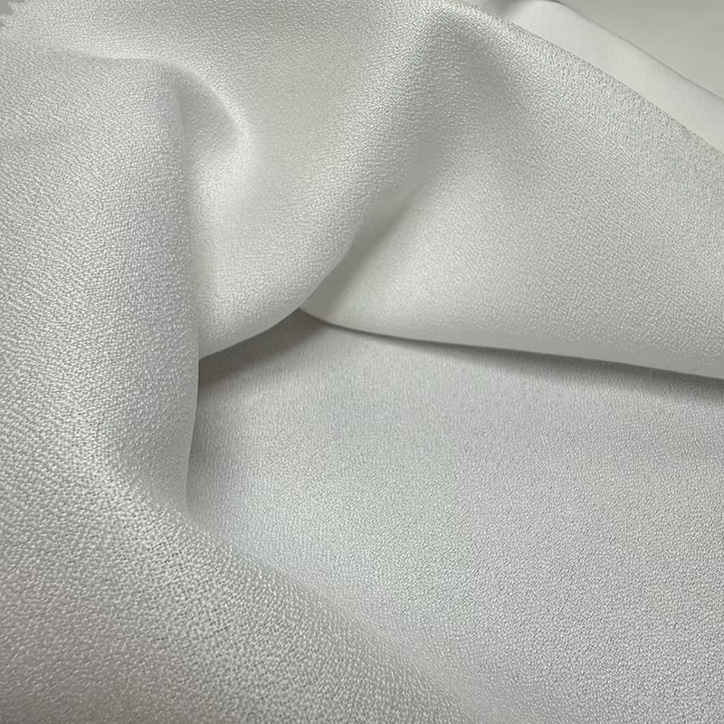 Final Faux Silk High Stretch Linen Blend 45*25 120D 115GSM Breathable Draping Fabric for Summer Dress Shirt Hanfu Women Clothing