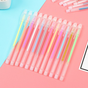 Baiyi Schreibwaren Hochglanz-Nadelstift Weiß Gold Silber Handkalligrafie-Stift Schwarzer Kunststoff Hochglanz-Nachfüllstift Pastell Handbemalt - Product Image 1