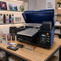 Imprimante jet d'encre UV à plat 3-en-1 DTF A3 4060 |   Tête d'impression haute performance XP600 / I1600 pour l'impression polyvalente d'étiquettes et de matériaux