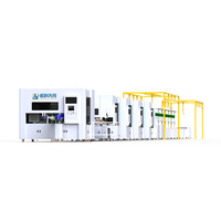 Module de stockage d'énergie domestique à cellules au lithium prismatiques, ligne semi-automatique, multi-tension, capacité personnalisable, ensemble de 4 machines