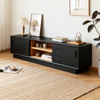 Revêtement de finition noir mat PU-Peinture polyuréthane à faible odeur avec une excellente couverture et une sensation de main lisse pour les meubles en bois
