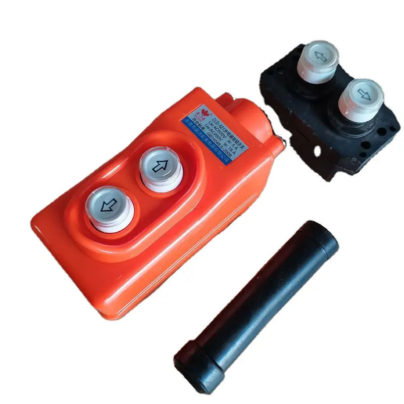 crane 380V button up and down switch hoist control handle9-column electric hoist switch