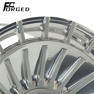 Roues de voiture forgées polies jantes en alliage d'aluminium personnalisées 5x112 5x114.3 5x120 5x130 18 19 20 21 22 23 24 pouces - Product Image 3