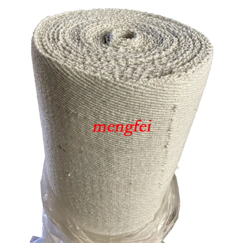Telas de fibra cerámica, hechas en China, resistentes a altas temperaturas, resistentes al fuego y con aislamiento térmico