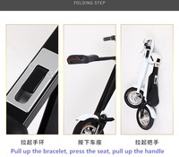 Trottinette électrique pliable XFY 12 pouces, 2 roues, 36V 12Ah, pour adulte, avec siège, frein à disque double, charge maximale 120 kg