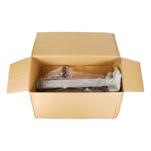 1BJY-TJ-66 Capacité 7000LBS Cric carré à soudure directe pour remorque à vent latéral avec repose-pieds Nouvel état Pièces détachées pour remorque Accessoires - Product Image 2