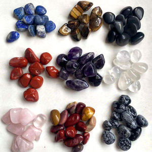 卸売天然マクロビーズポリッシュクリスタルヒーリングストーンアメジストローズクォーツクリスタルタンブルストーングラベル - Product Image 3